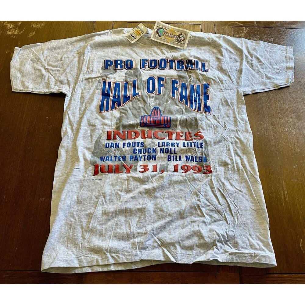 Pro Football Hall Of Fame 1993 Inductees Shirt Larry Little Chuck Noll + Size L